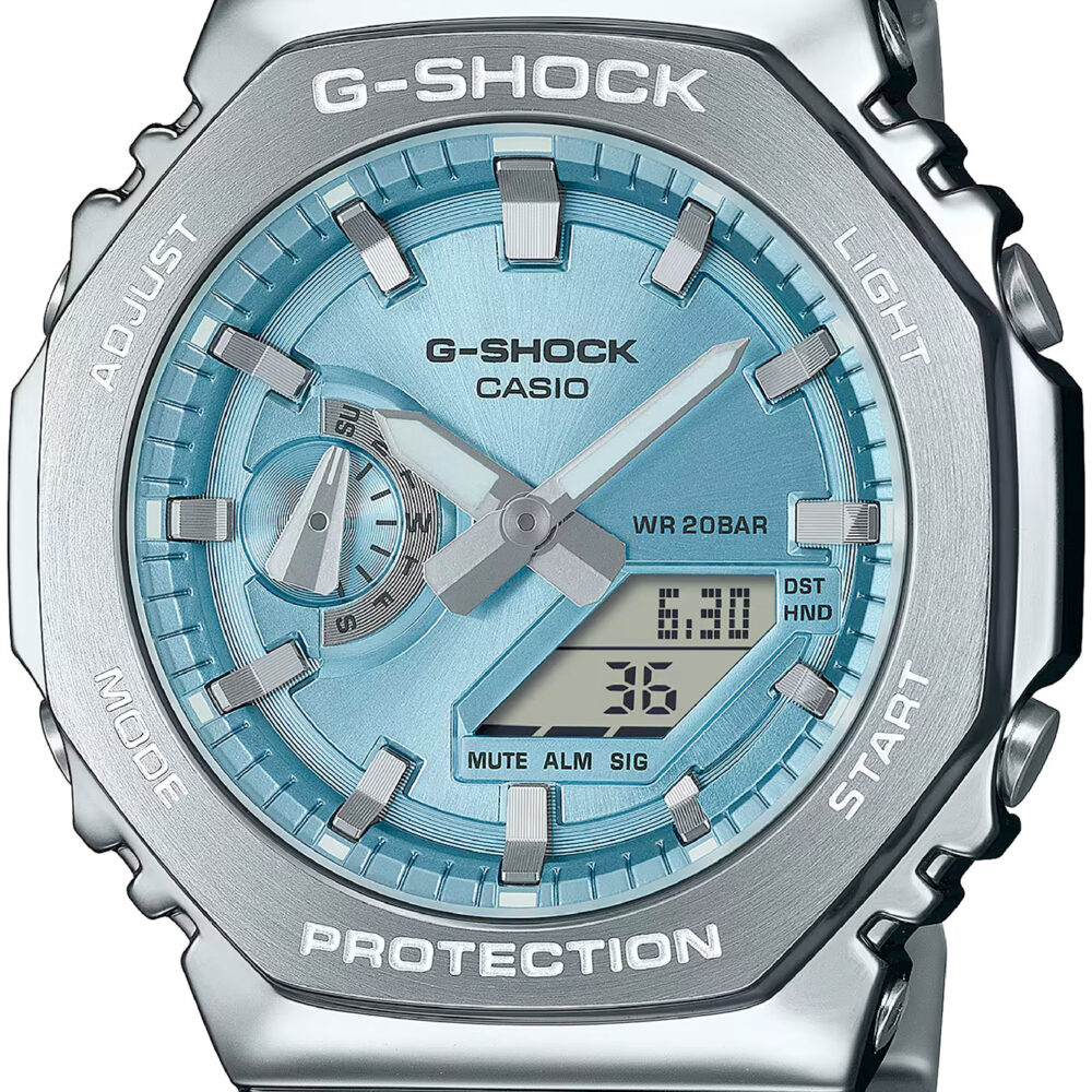 Casio GM-2110D-2AER Uomo Grigio 148366
