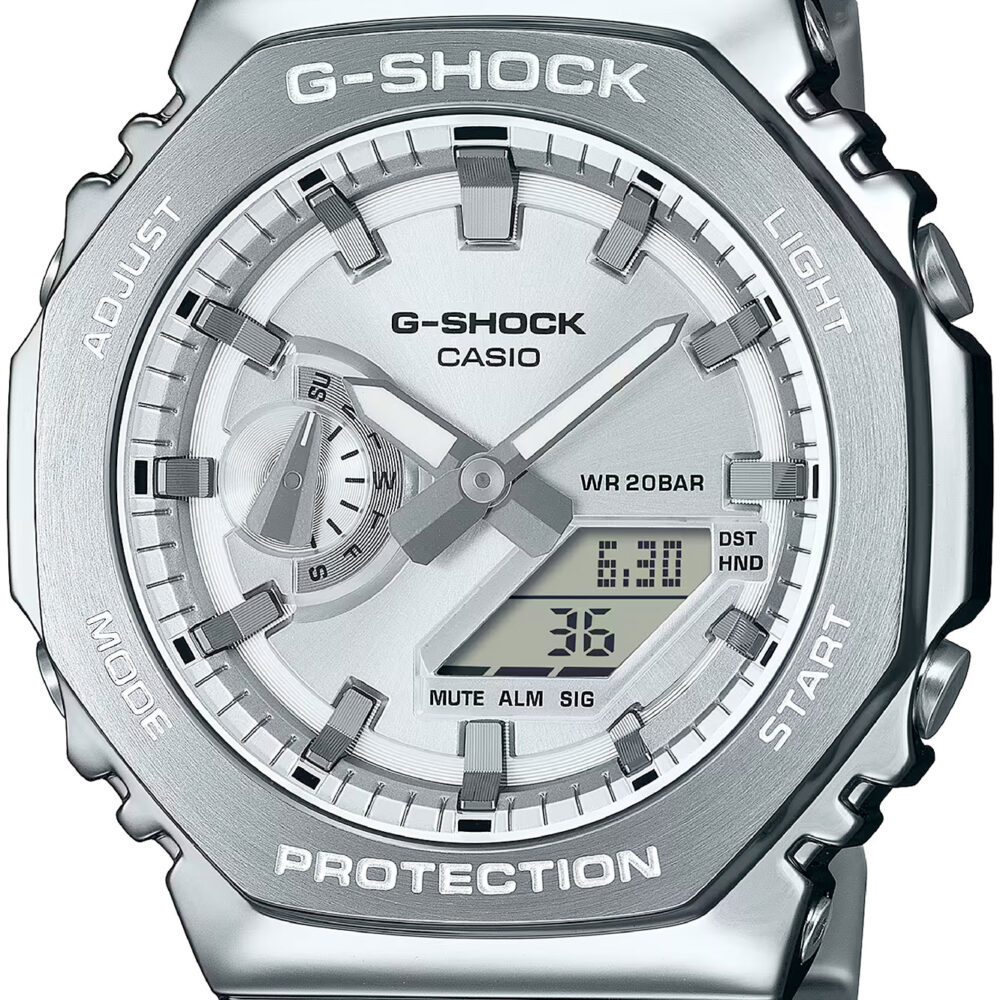 Casio GM-2110D-7AER Uomo Grigio 148369