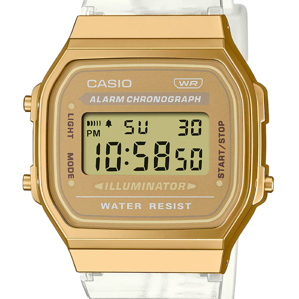 Casio A168XESG-9AEF Unisex Bianco 149459