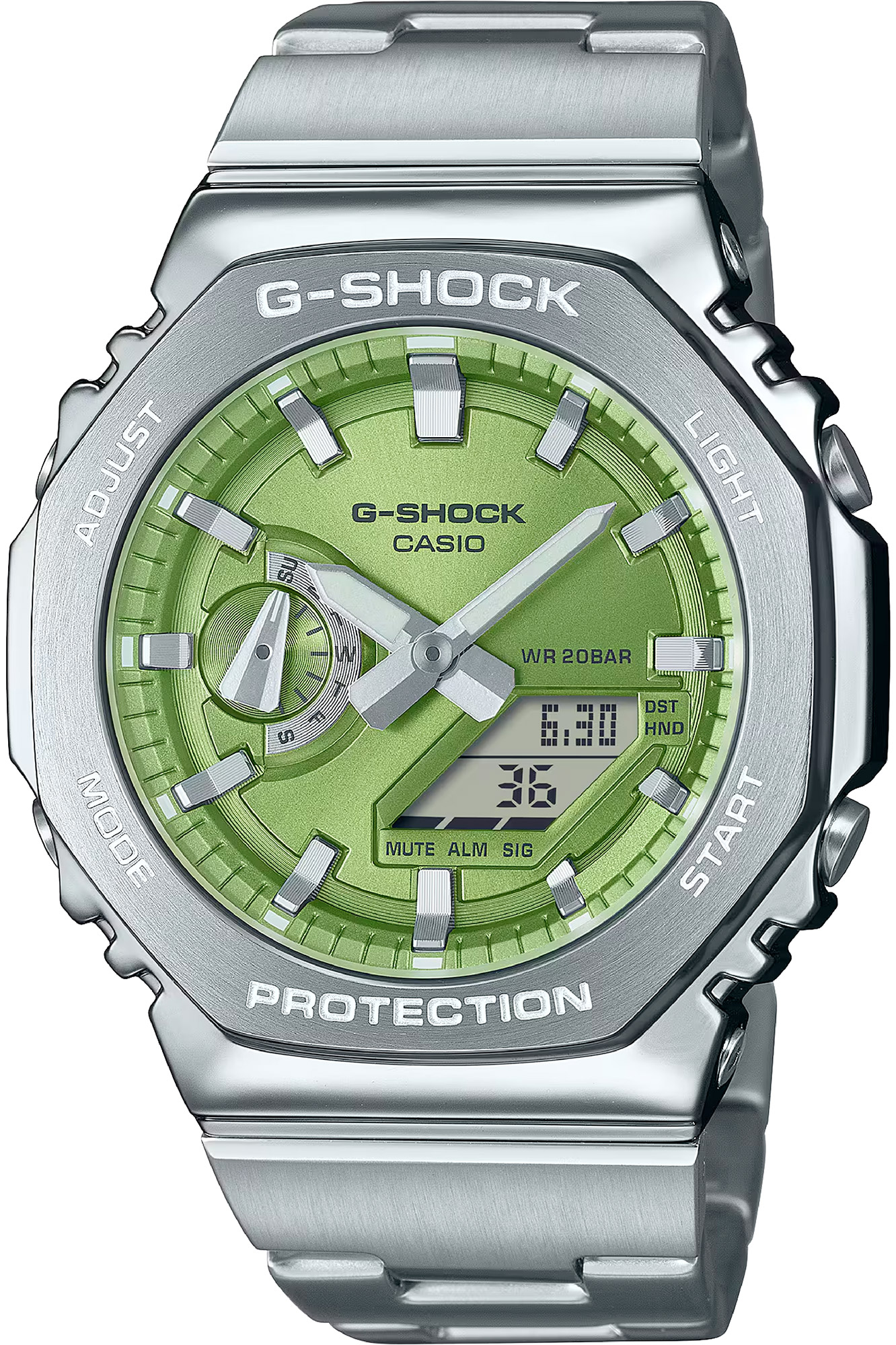 Casio GM-2110D-3AER Uomo Grigio 149472