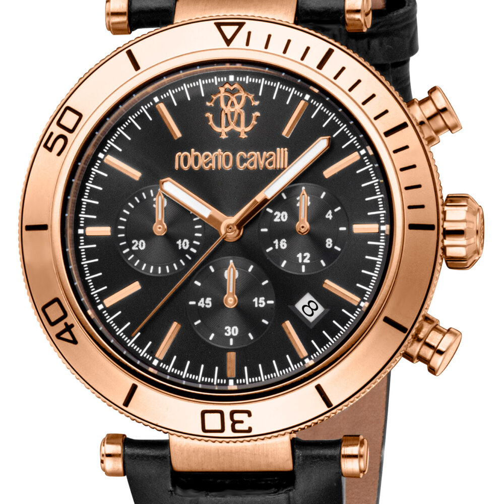 Roberto Cavalli RC5G128L0035 Uomo Nero 152103