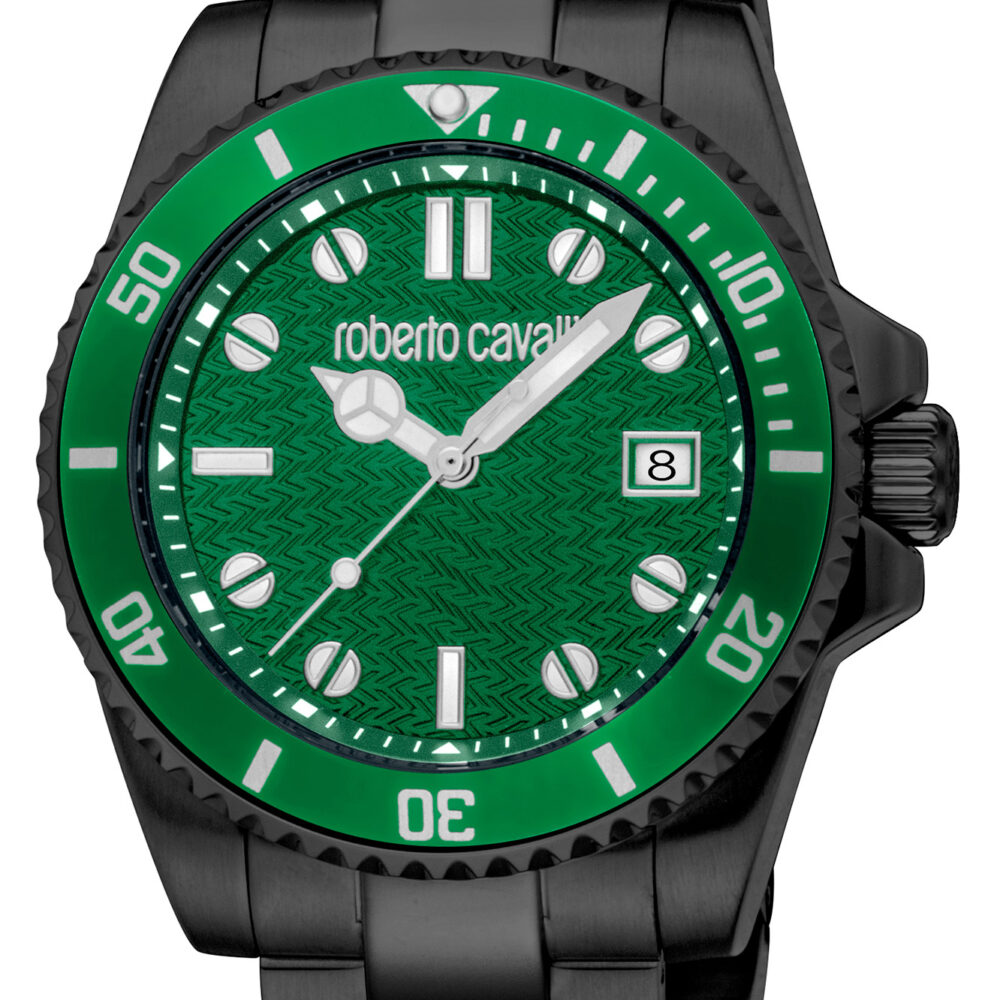 Roberto Cavalli RC5G129M0085 Uomo Nero 152111