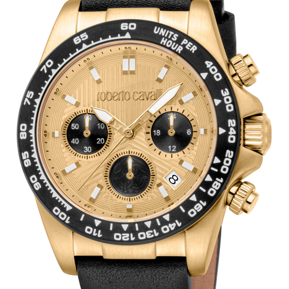 Roberto Cavalli RC5G135L0035 Uomo Nero 152125