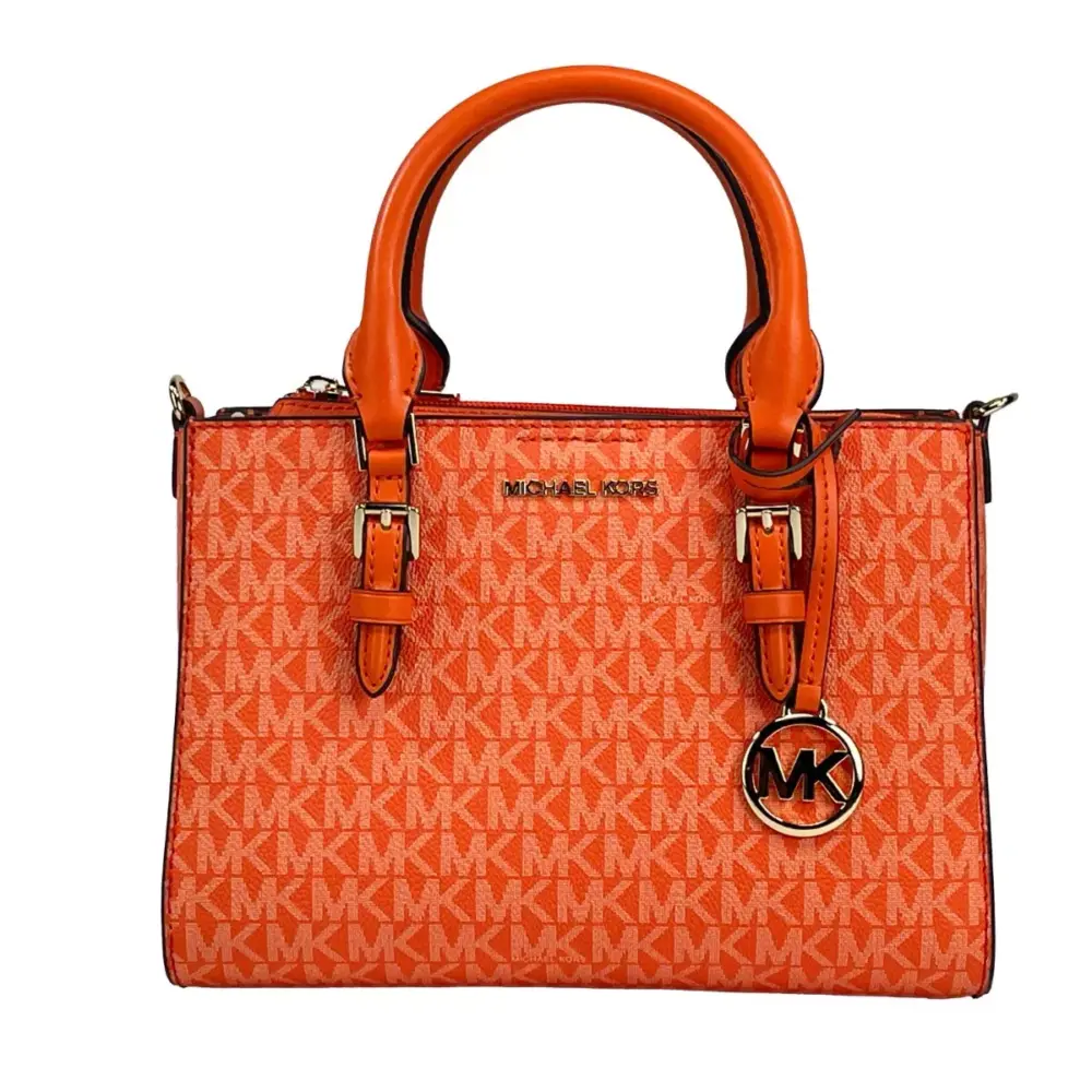 Charlotte 3 in 1 Satchel Bag Crossbody Poppy Orange