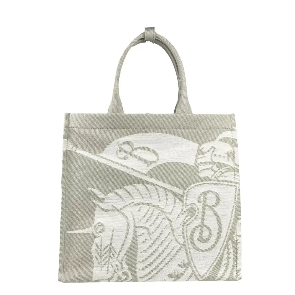 EKD Canvas Tote Bag With Coin Pouch Beige