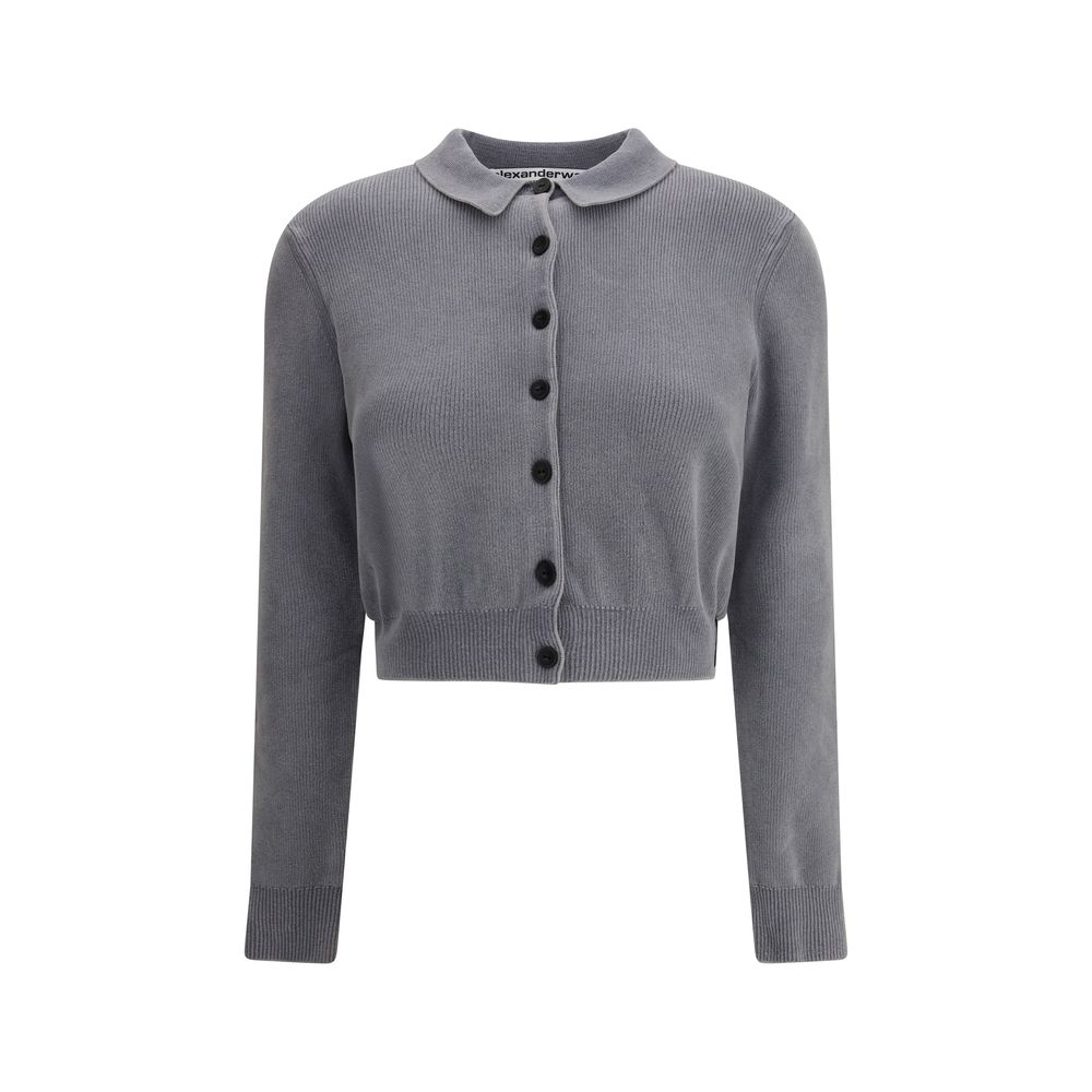Polo Cardigan crop
