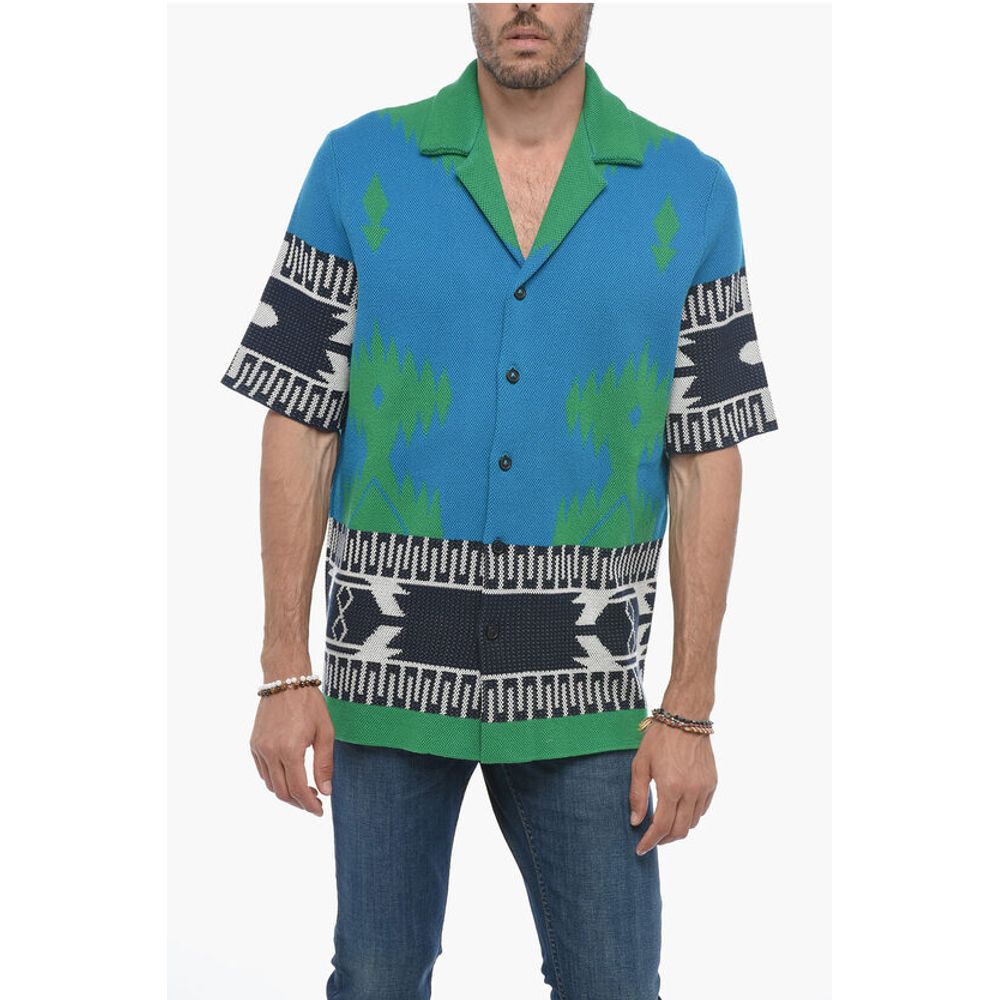 Short Sleeved Jacquard ICON Shirt
