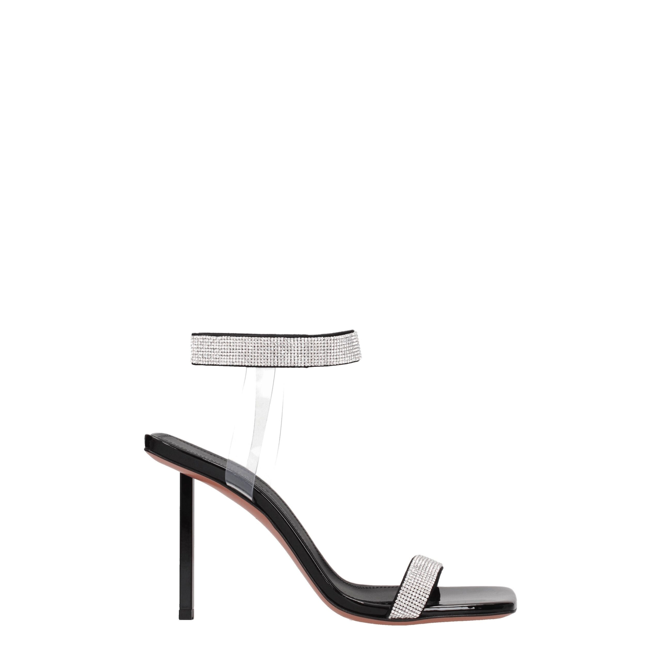 Black Crystals Sandal