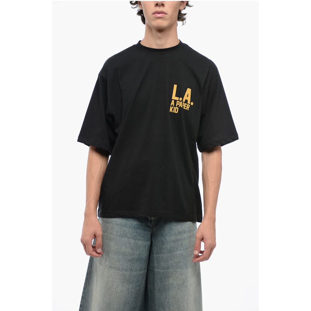Cotton Crew-neck T-shirt witth Logo-print