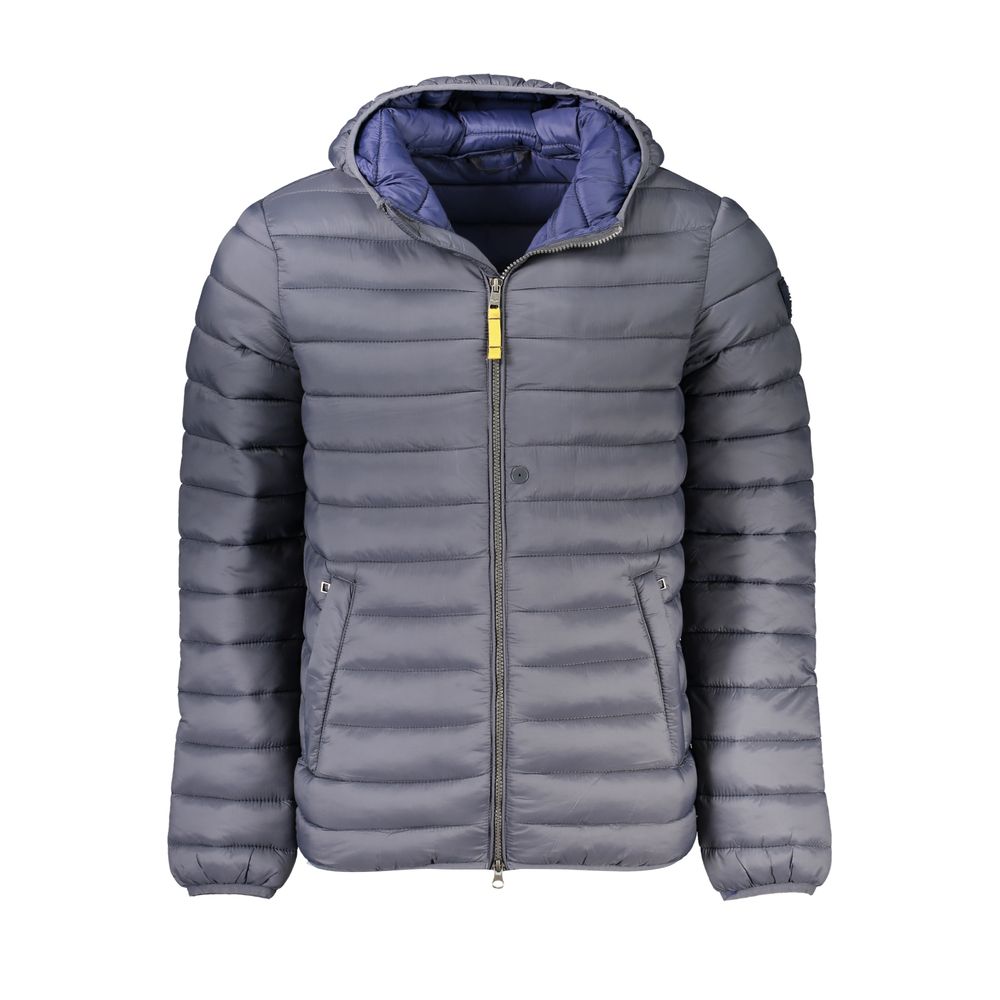 Brown Polyamide Men Jacket