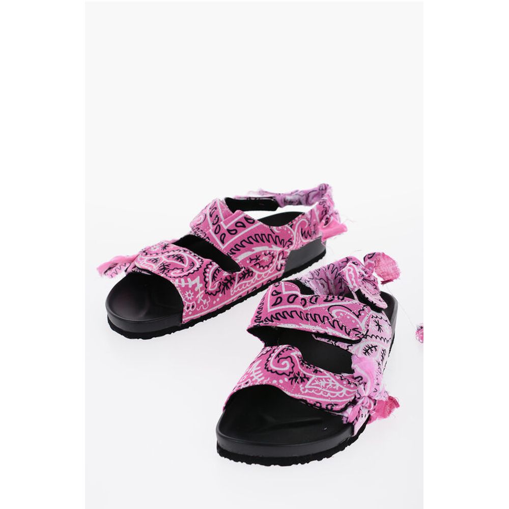 APACHE Low Sandals with Double Velcro Fastening