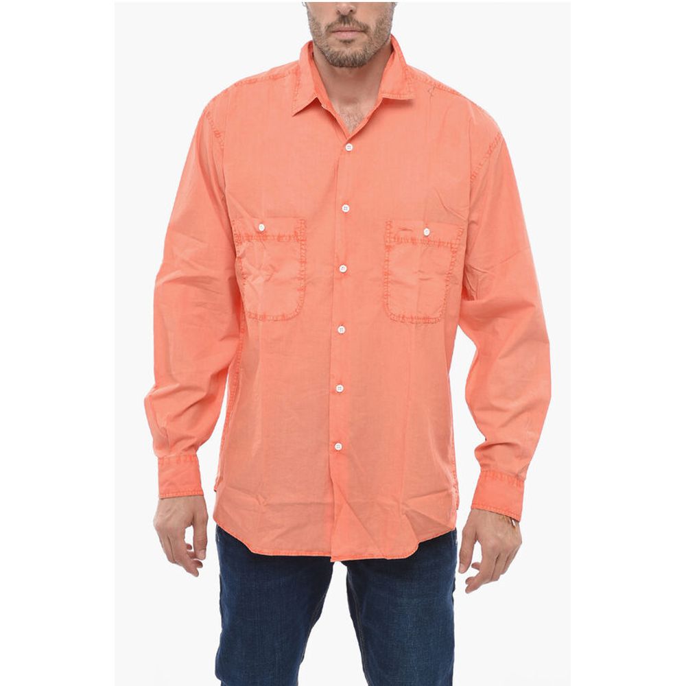 Long Sleeved Shirt With Brest Pockets