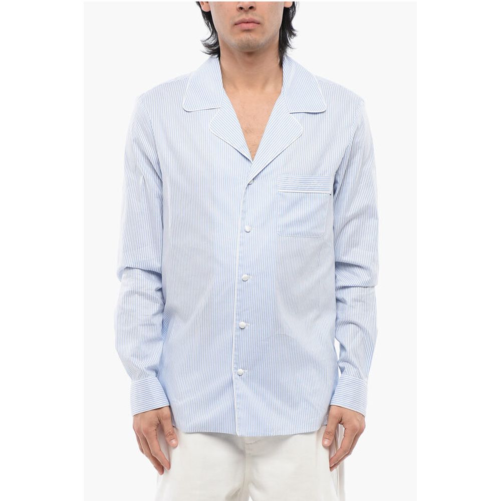 Awning Striped Cotton PAJAMA Shirt