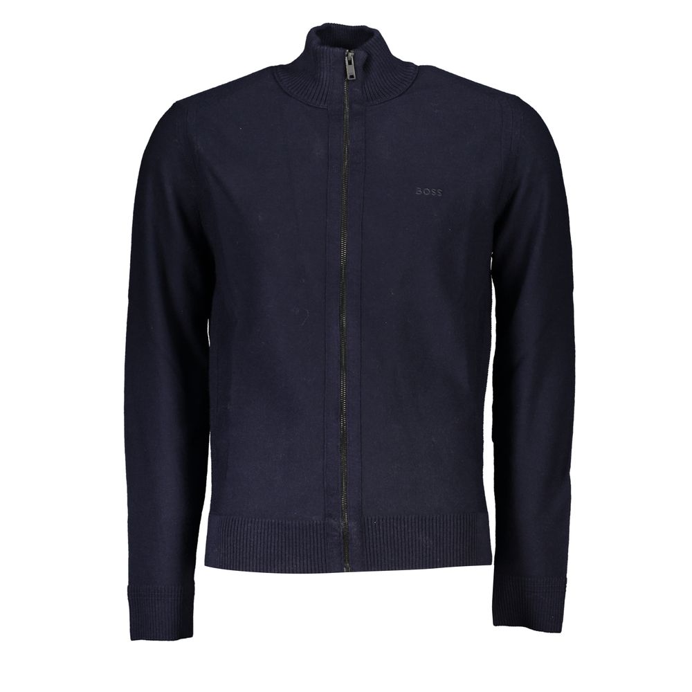 Blue Polyamide Sweater