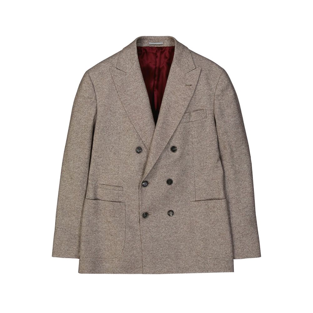 Double-Breasted Wool Jacket