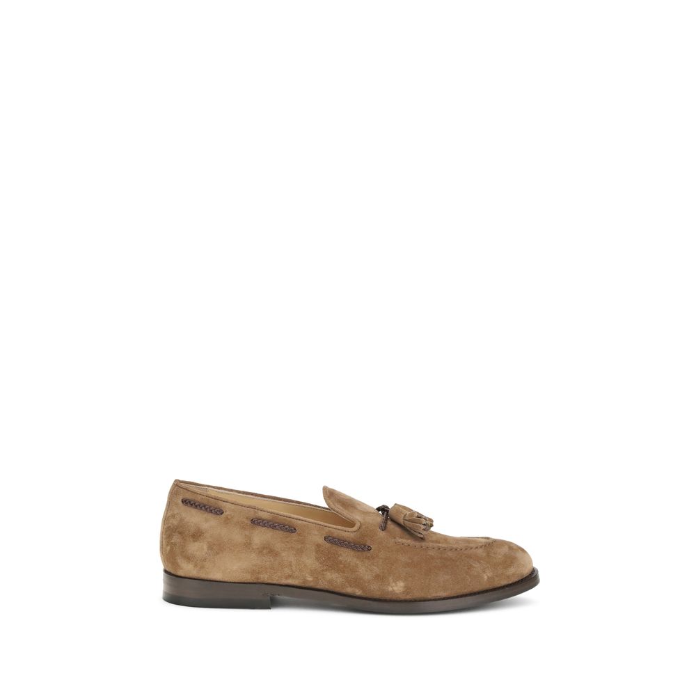 Suede Loafers