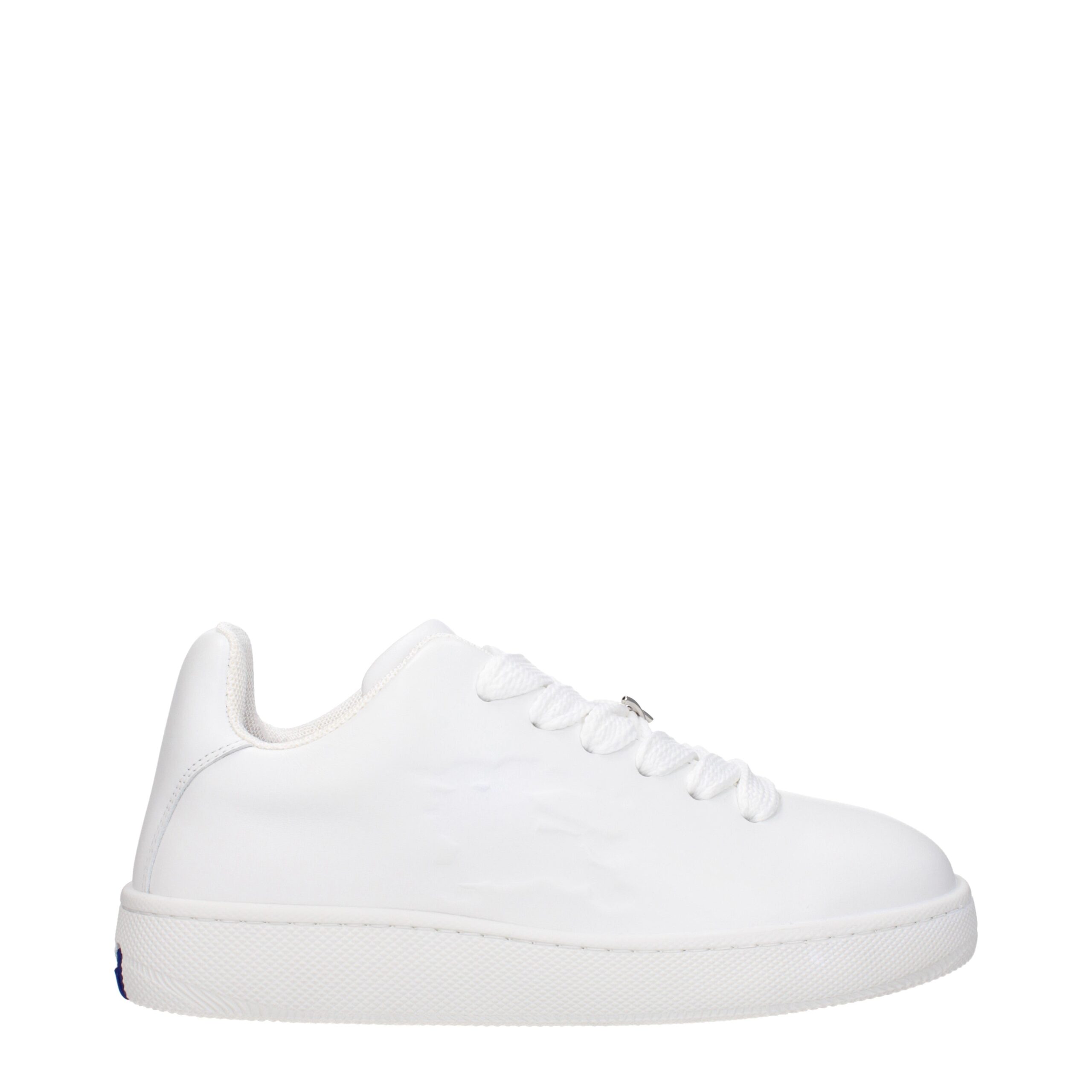 White Leather Low Tops