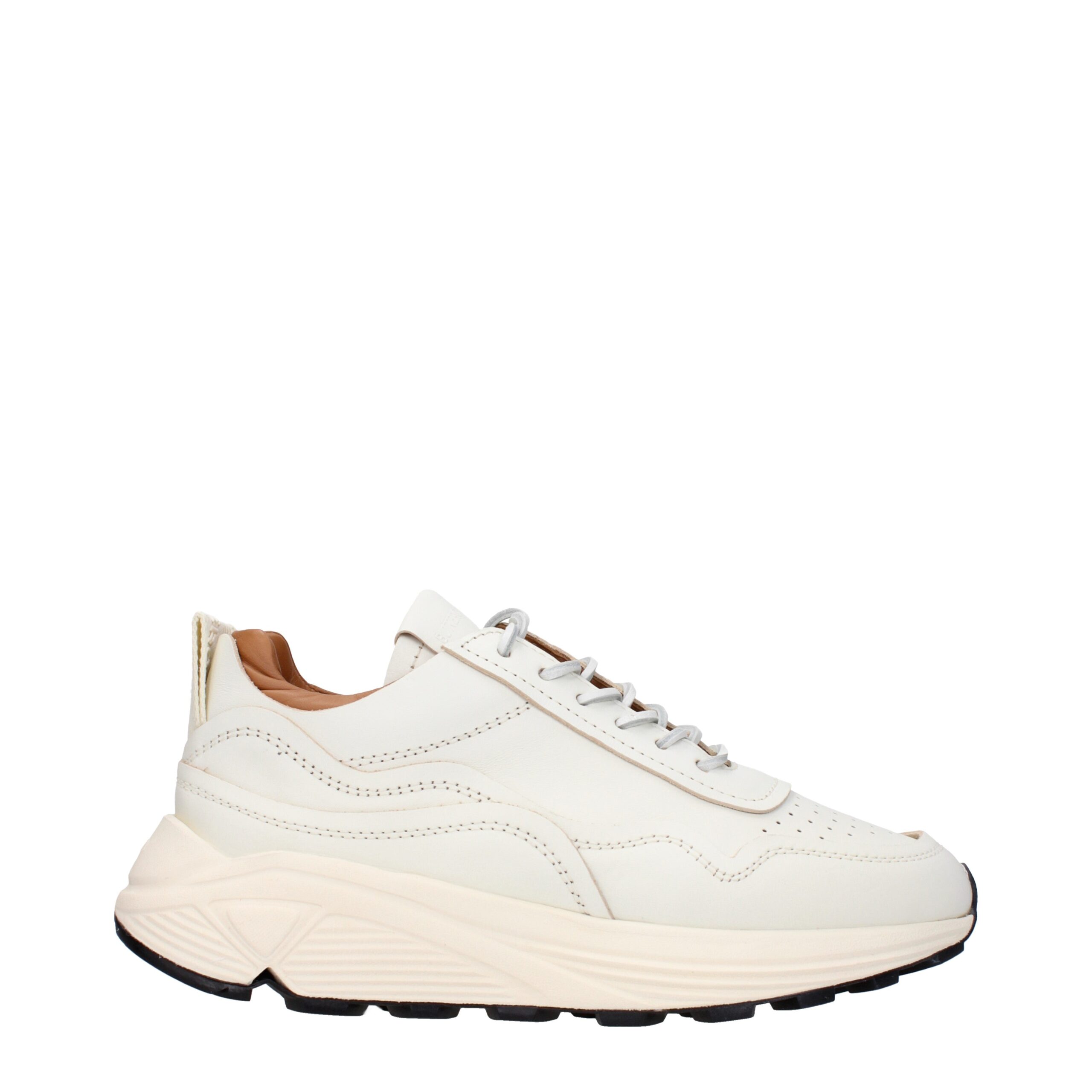 White Leather Sneakers