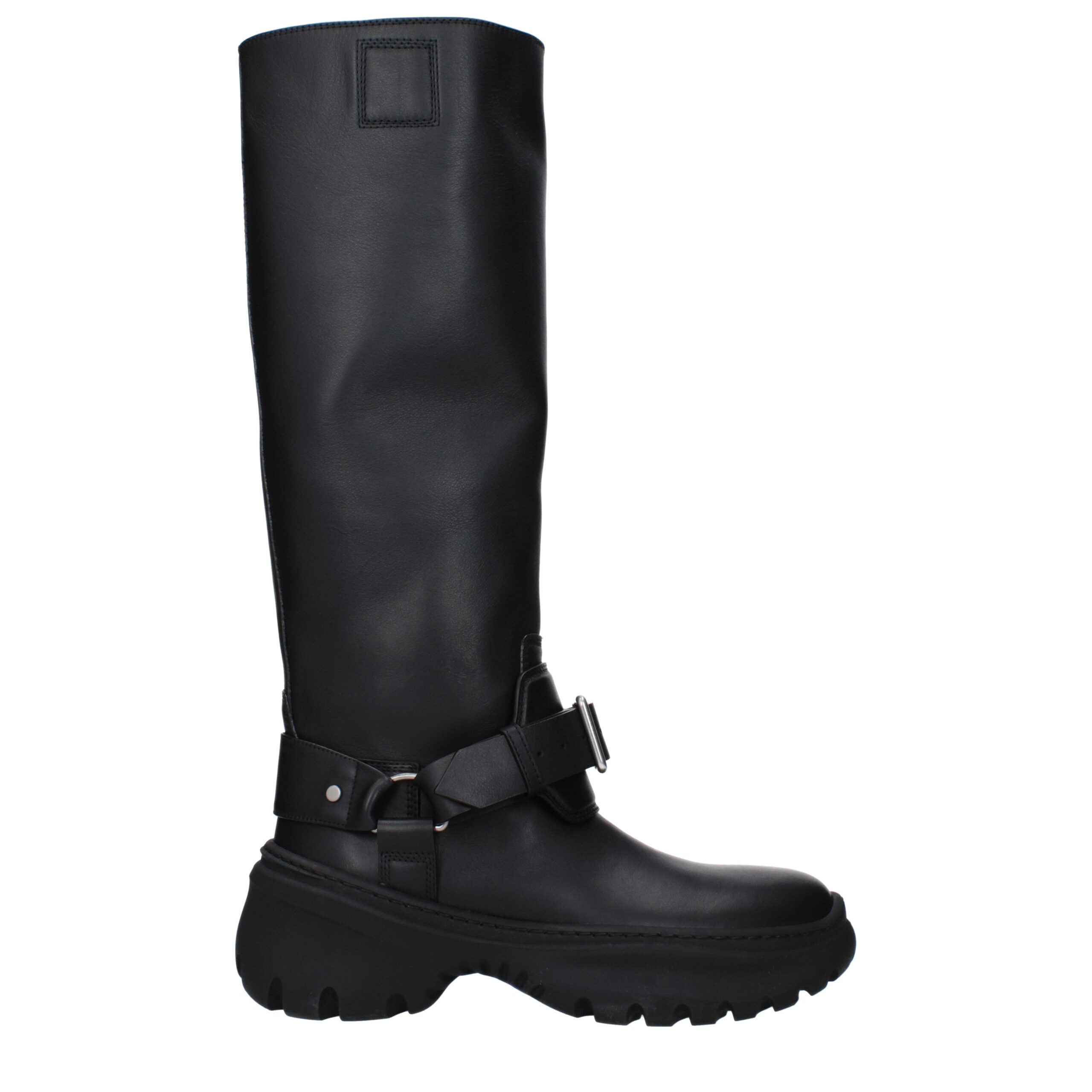 Black Leather Boot