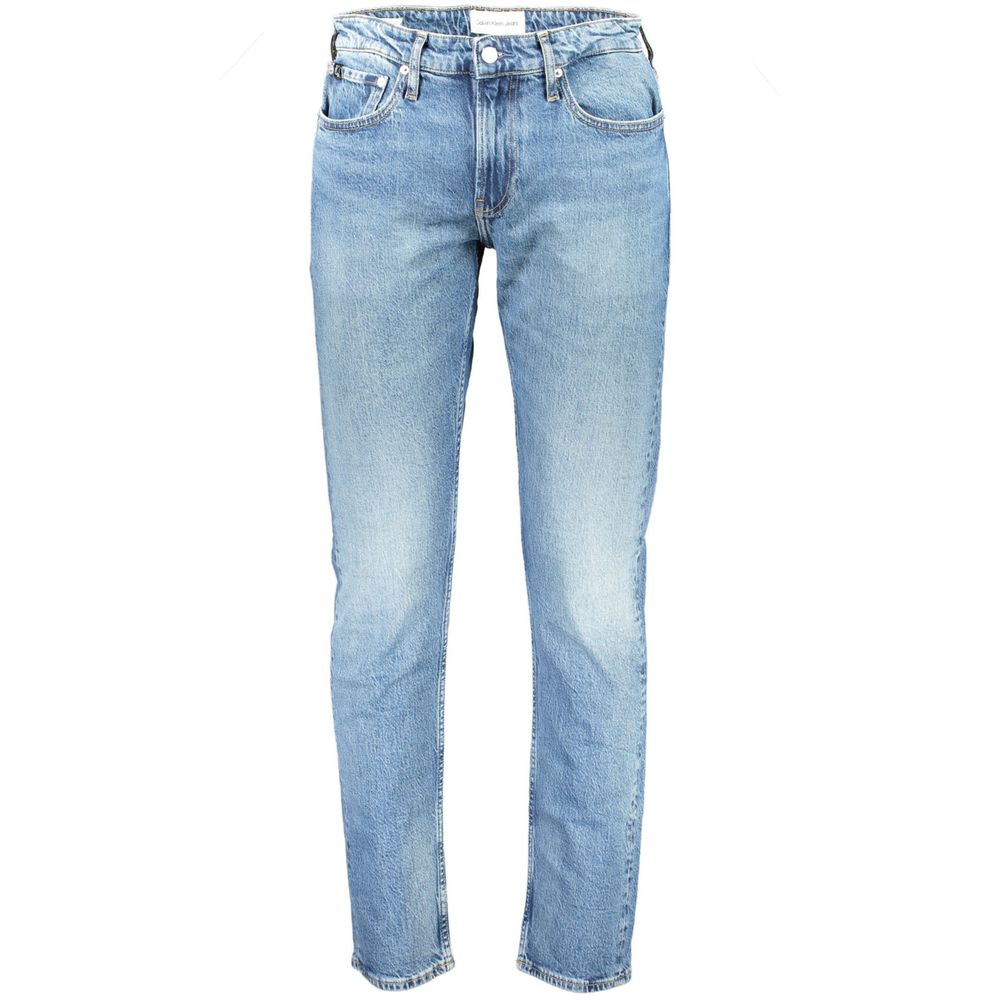 Blue Cotton Jeans & Pant
