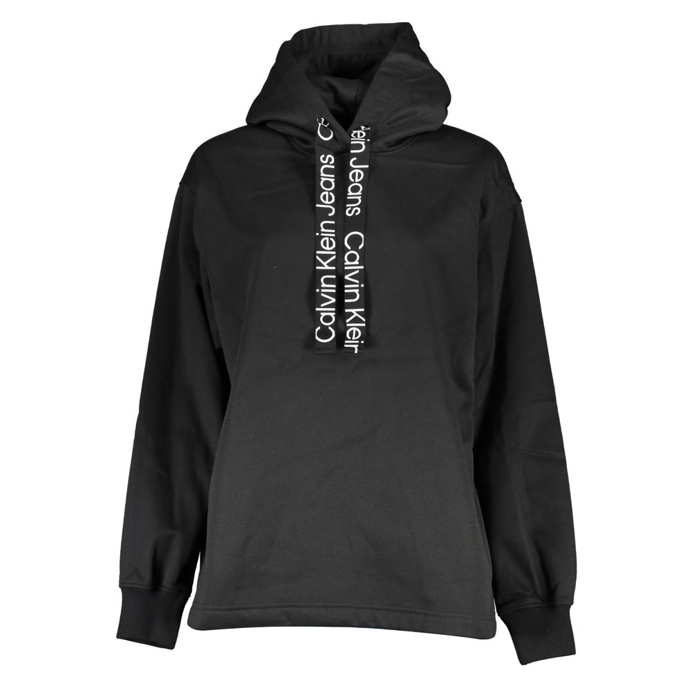 Black Polyester Sweater