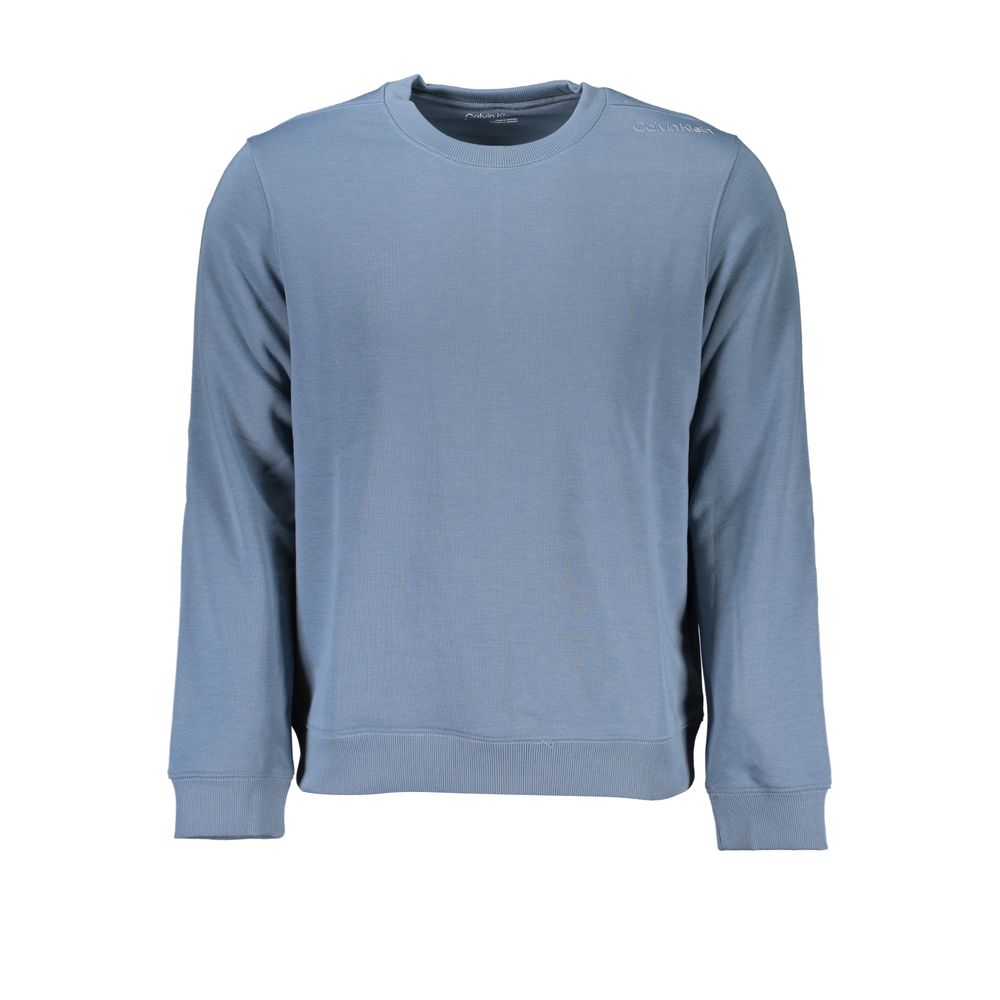 Blue Polyester Sweater