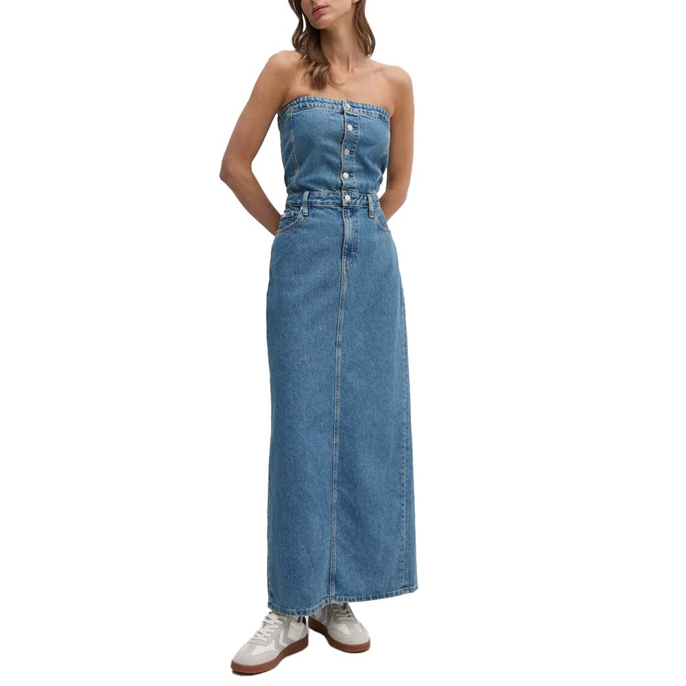 Blue Cotton Long