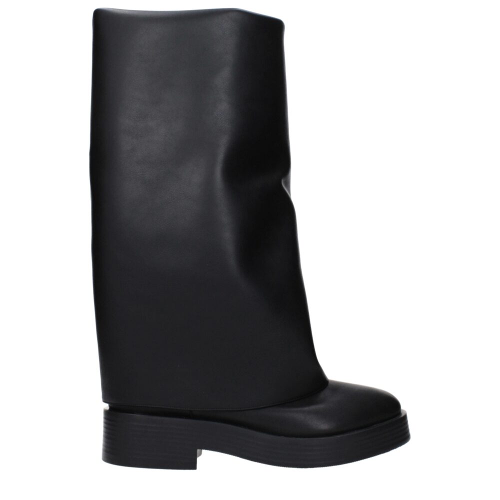 Black Leather Boots