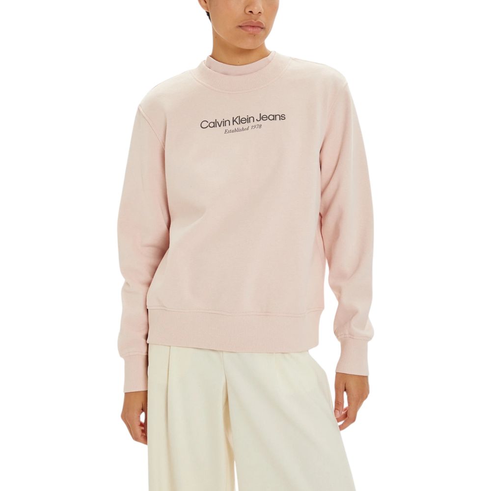 Pink Cotton Sweatshirt