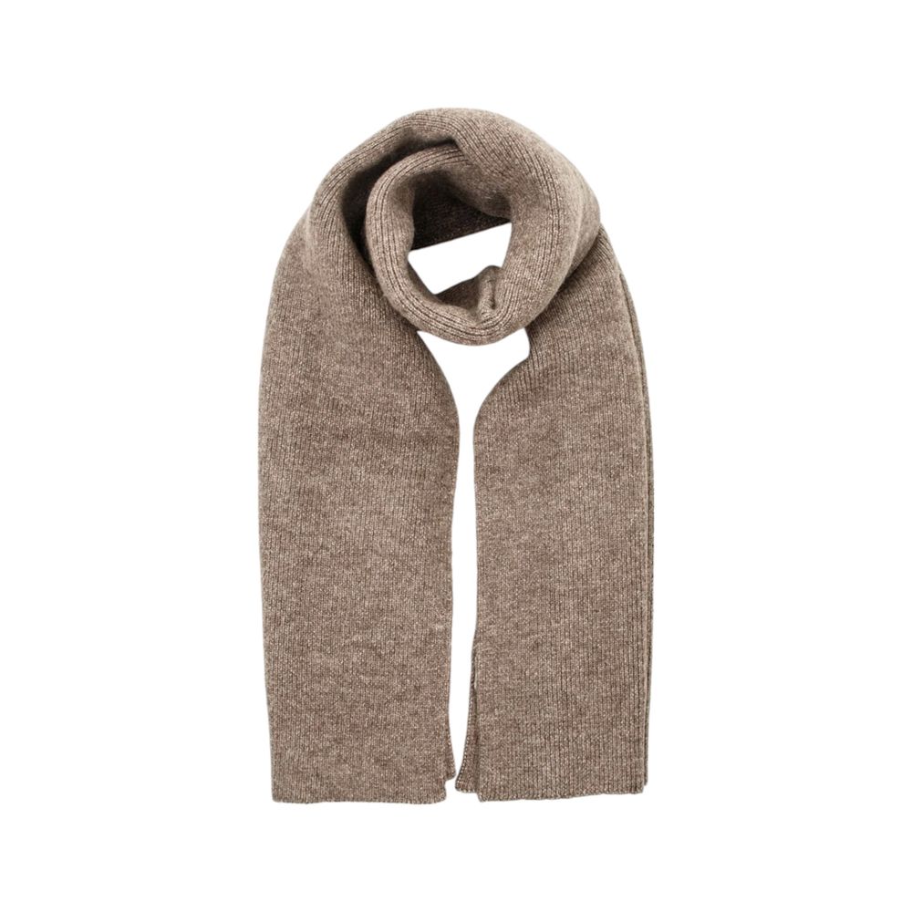 Brown Marabou Scarf