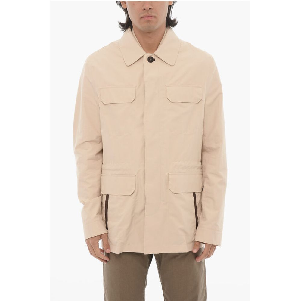 Double-layered Blazer with Hidden Placket
