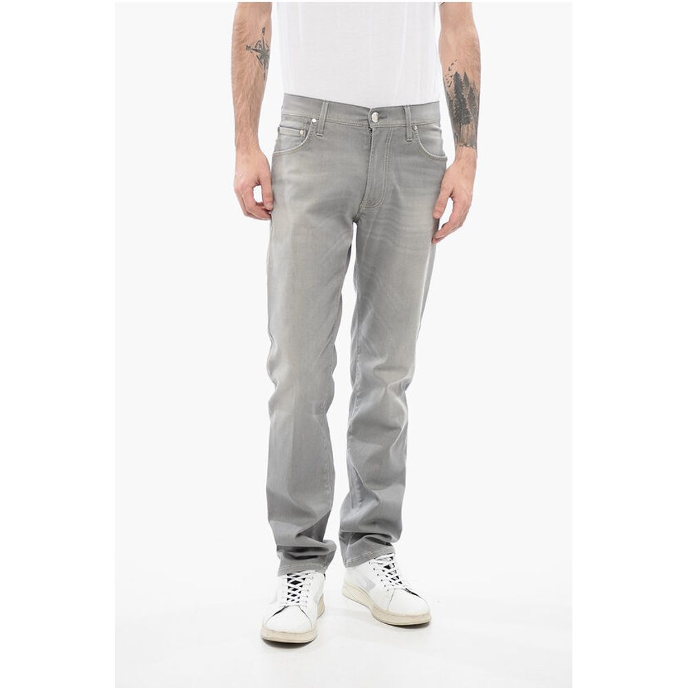 ID Straight Leg Stretch Denim Jeans 19cm