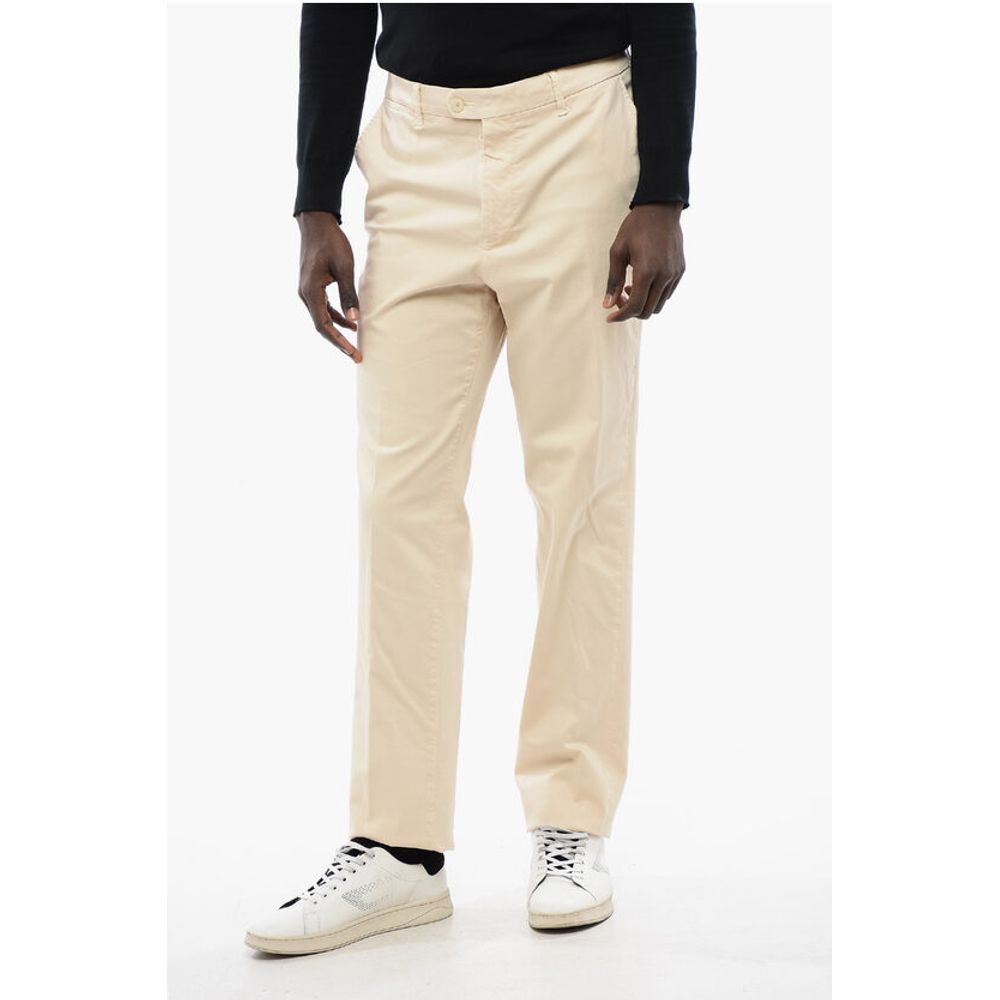 ID Regular Waist Cotton Stretch LENDINARA Chinos Pants