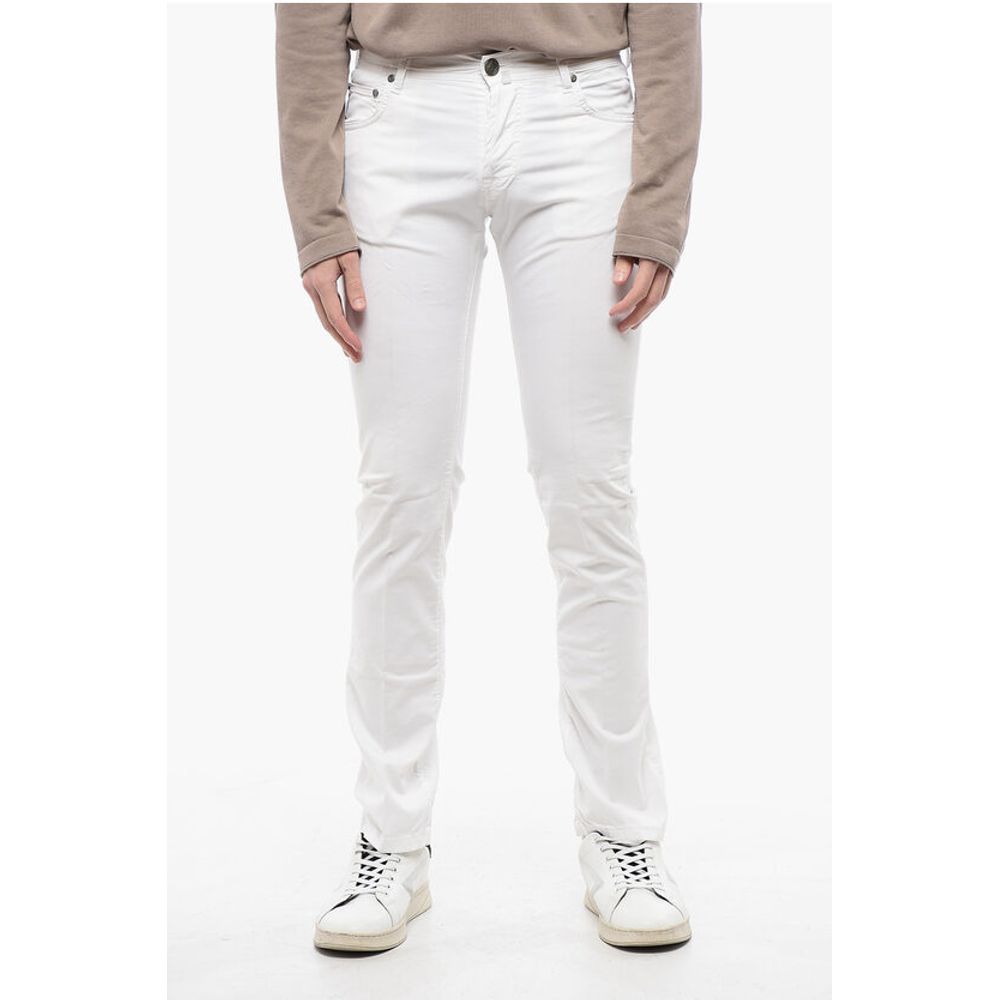 ID Cotton Stretch LAZISEFIX 5 Pockets Pants with Belt Loops