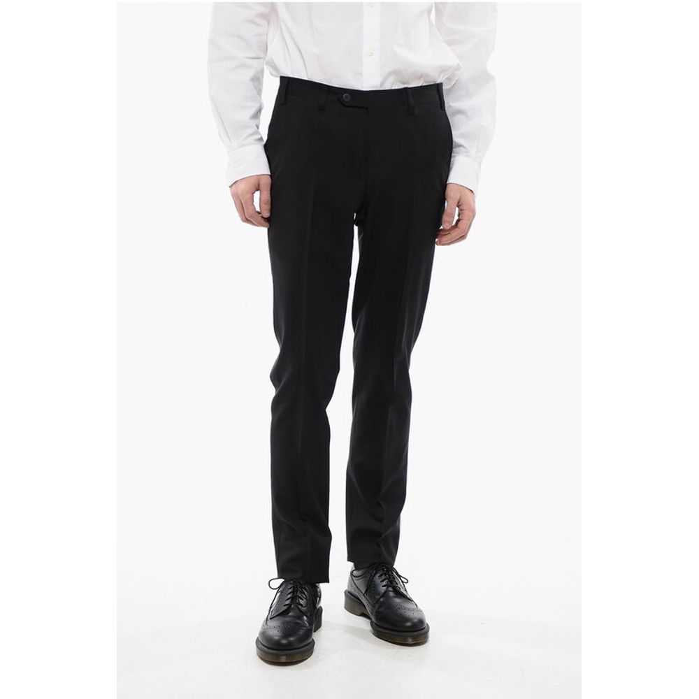 4-Pocketed LEADER Mohair Blend Pants