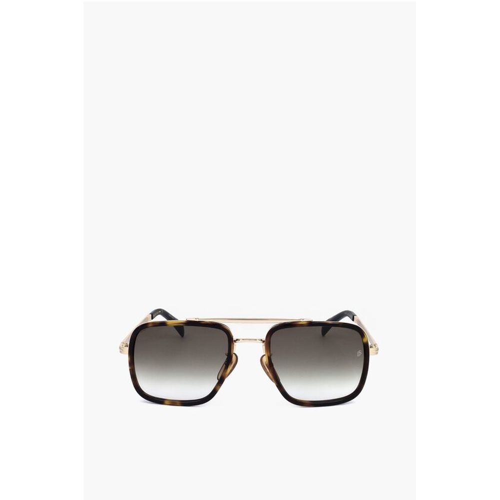Tortoiseshell Aviator Sunglasses with Gradient Lenses