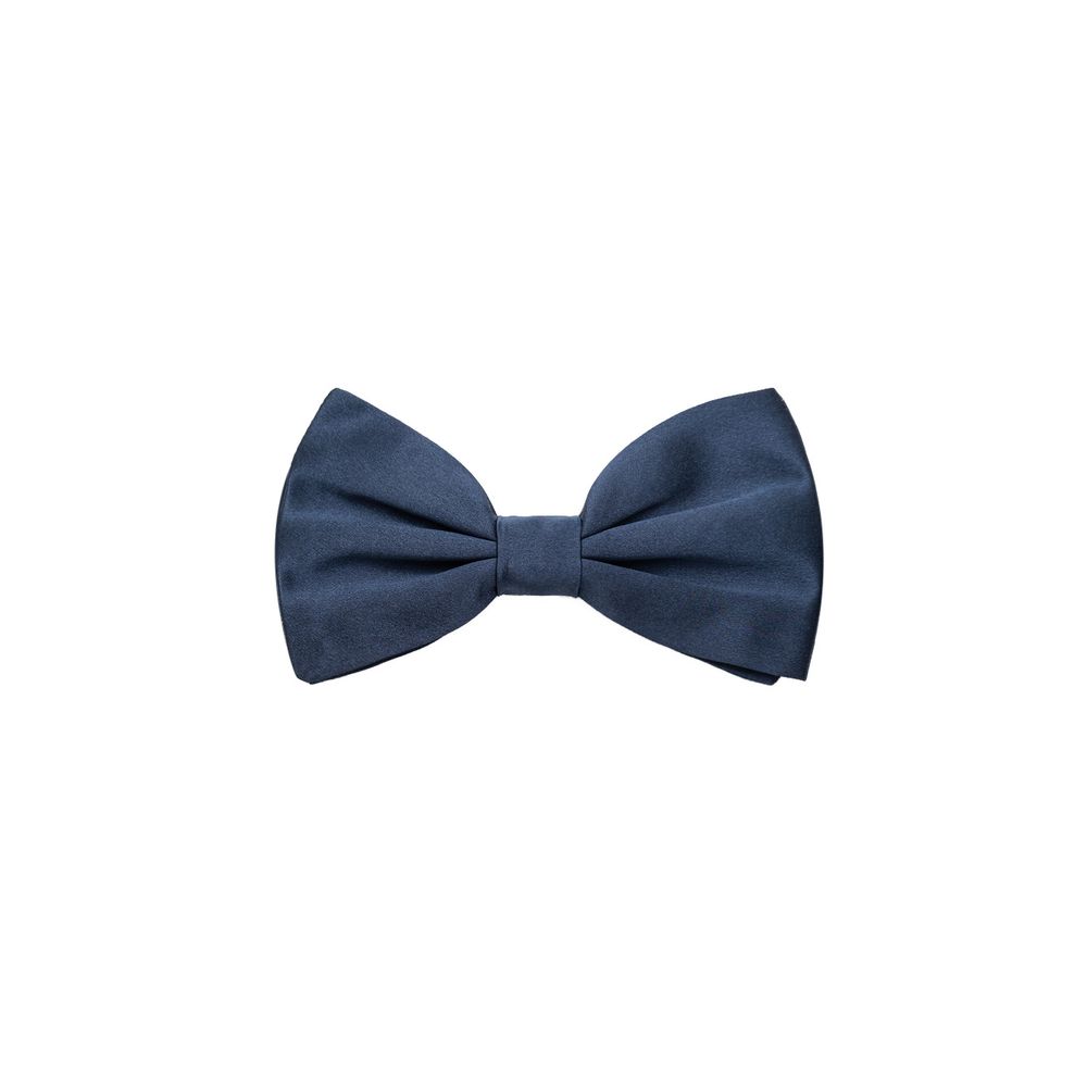 Blue Silk Bowty