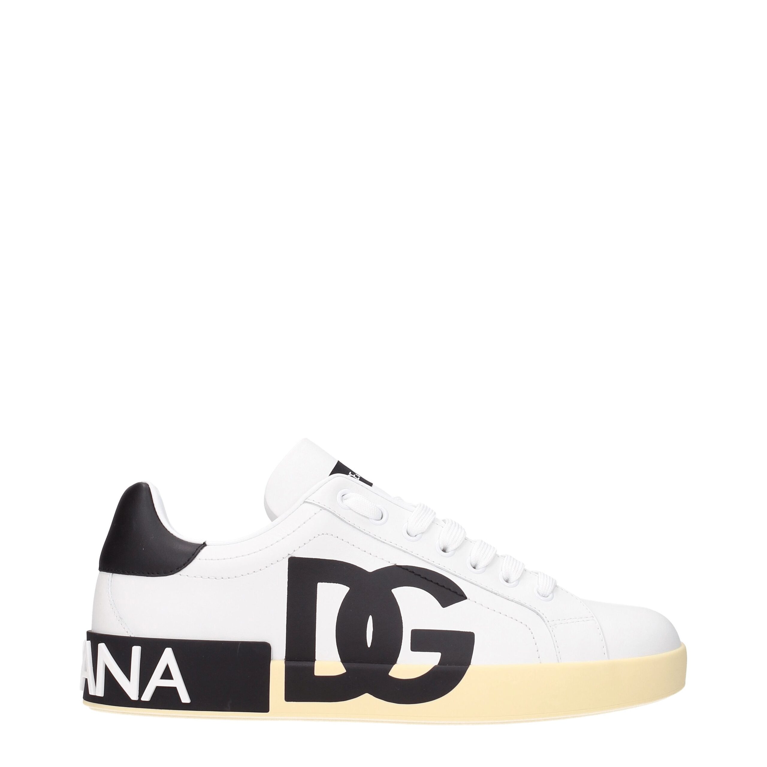 White Leather Low Tops
