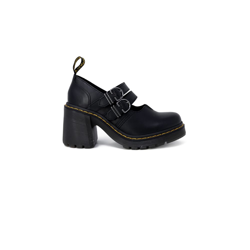 Black Leather High Heel