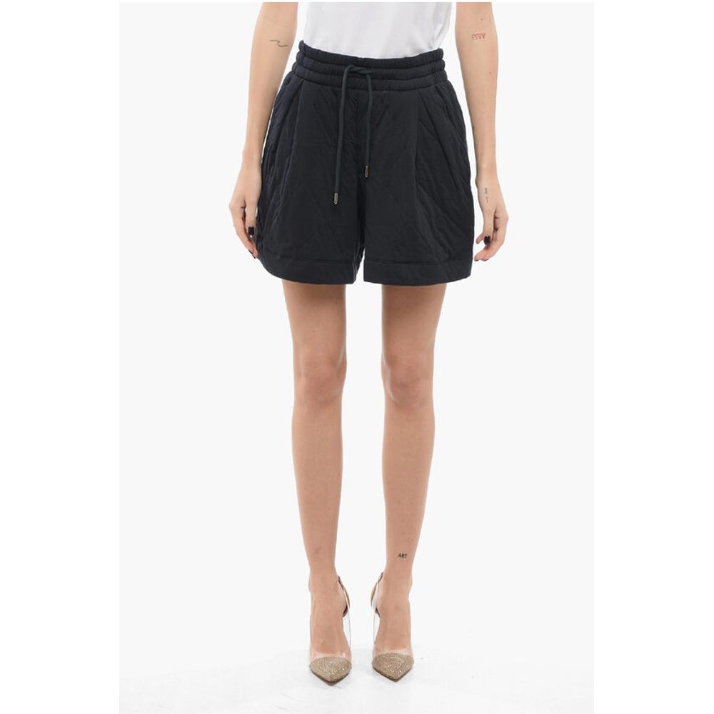 Cotton Quilted Shorts