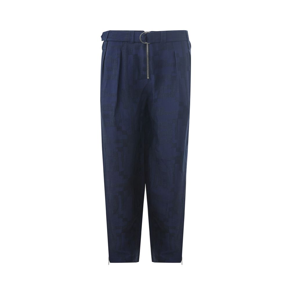 Blue Linen Pant