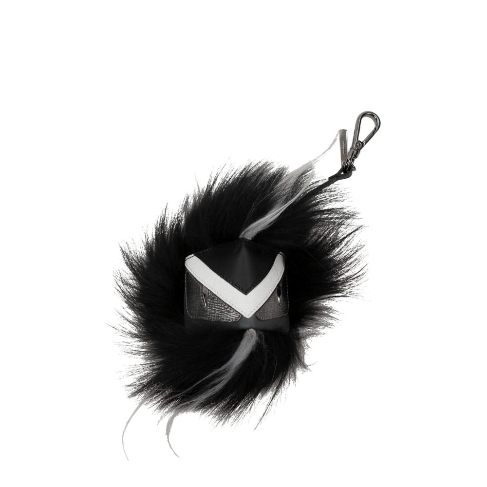 Black Leather Keychain