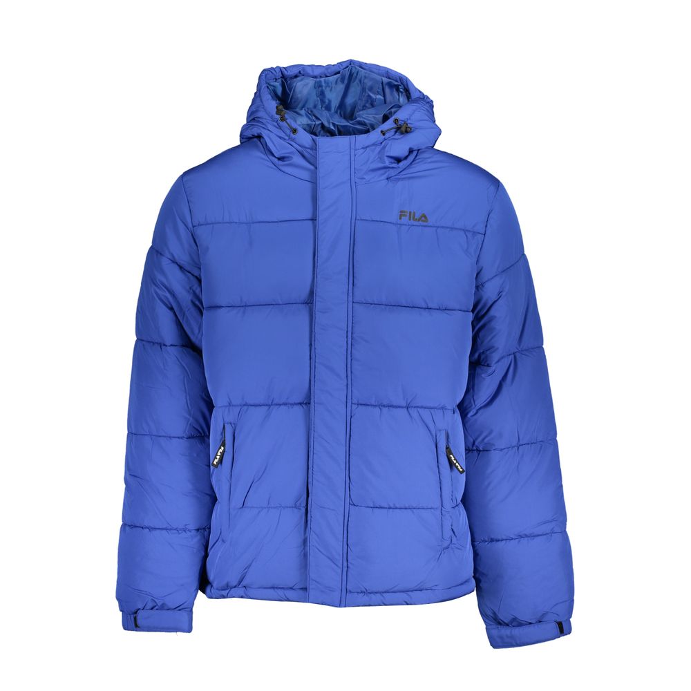 Blue Polyester Jacket