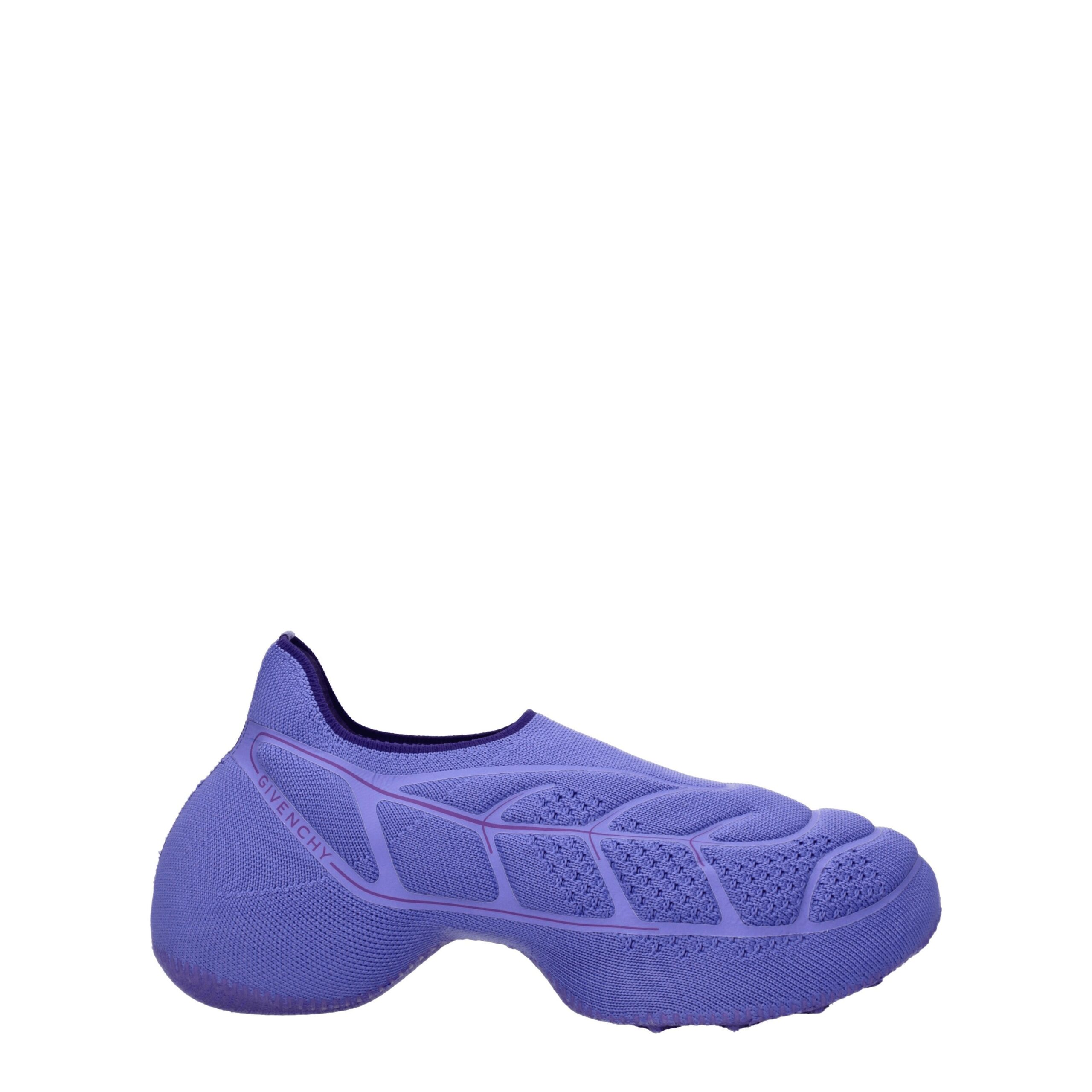 Purple Fabric Ankle