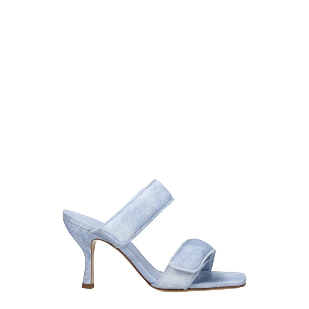 Blue Fabric Sandal