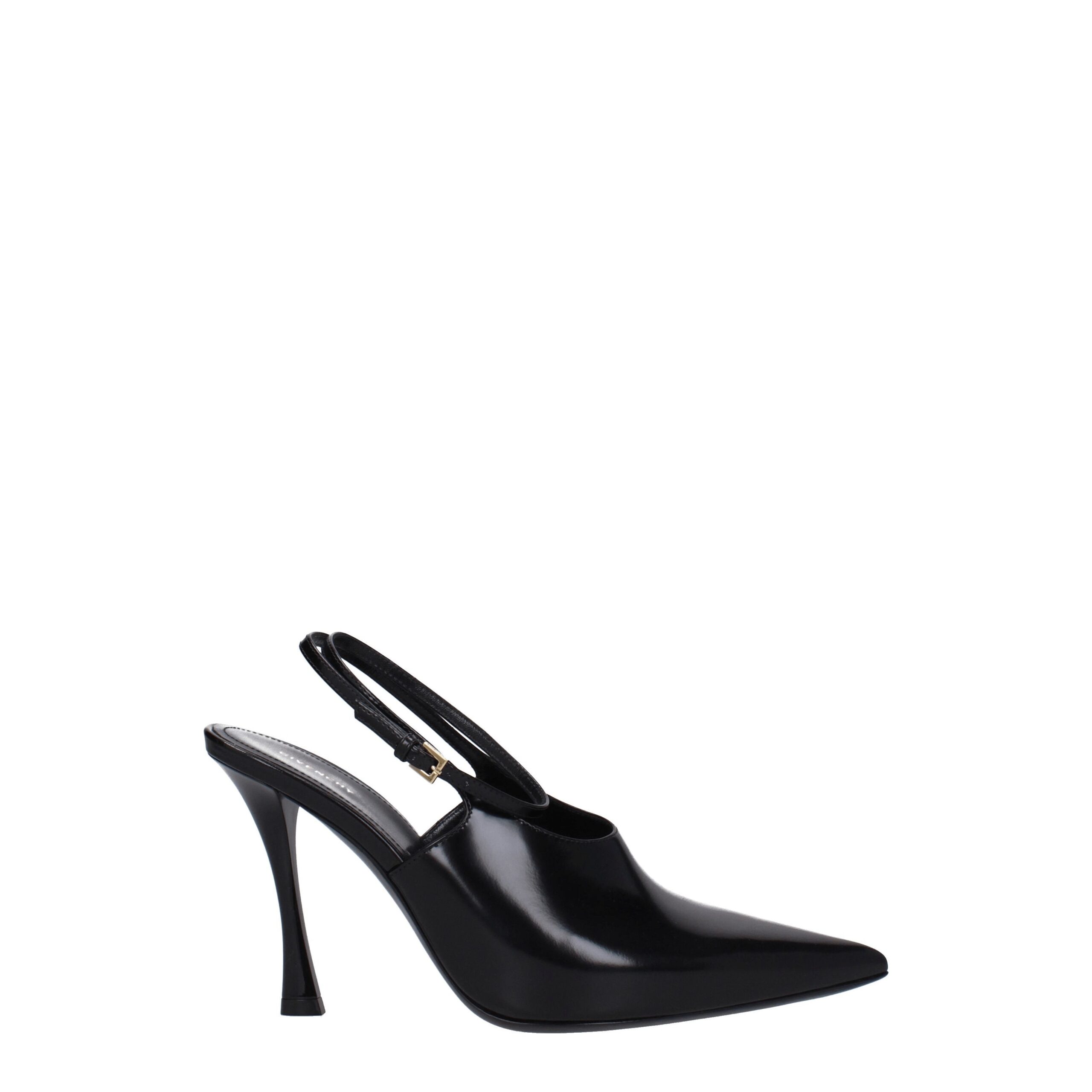 Black Leather Sandal