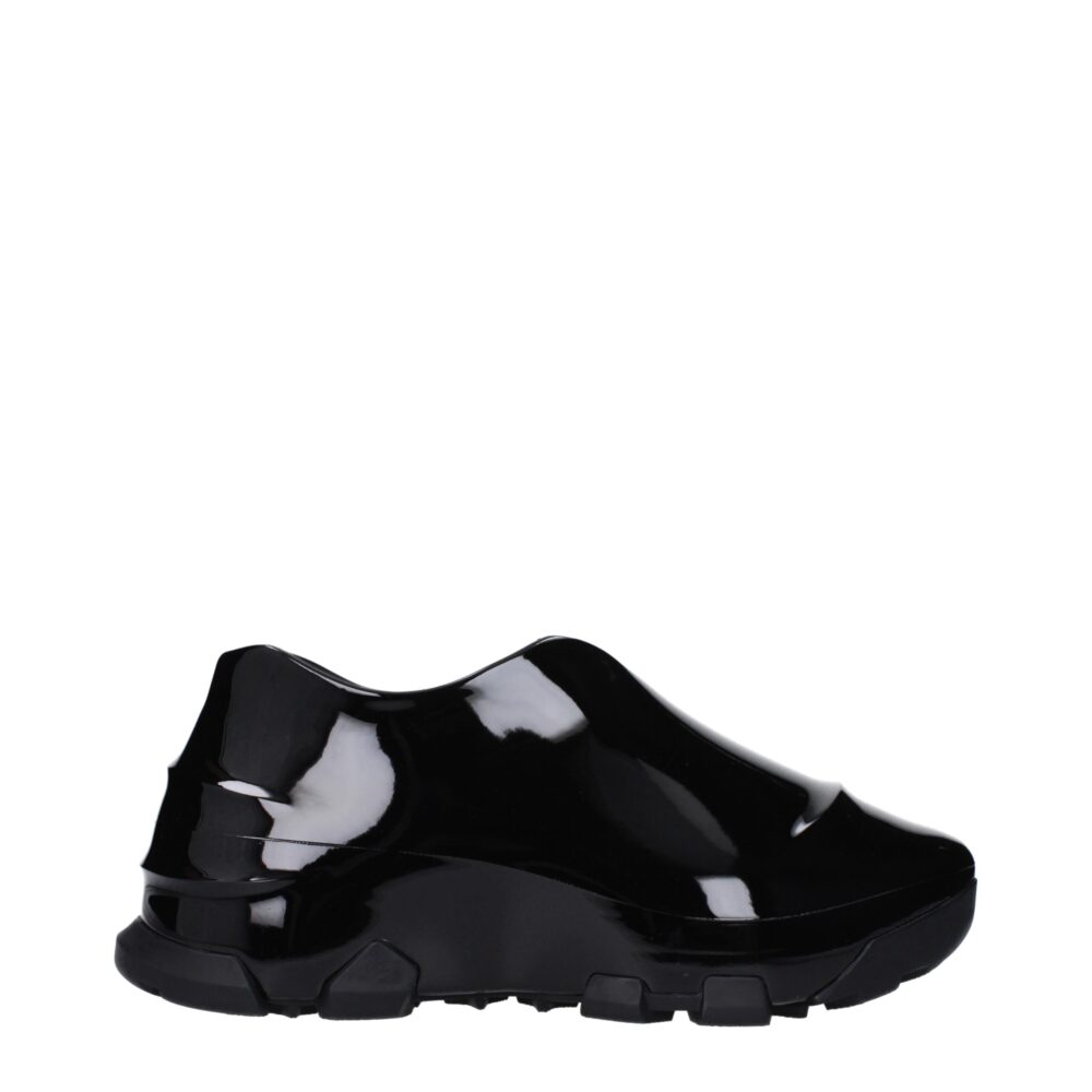 Black Cotton Sneakers