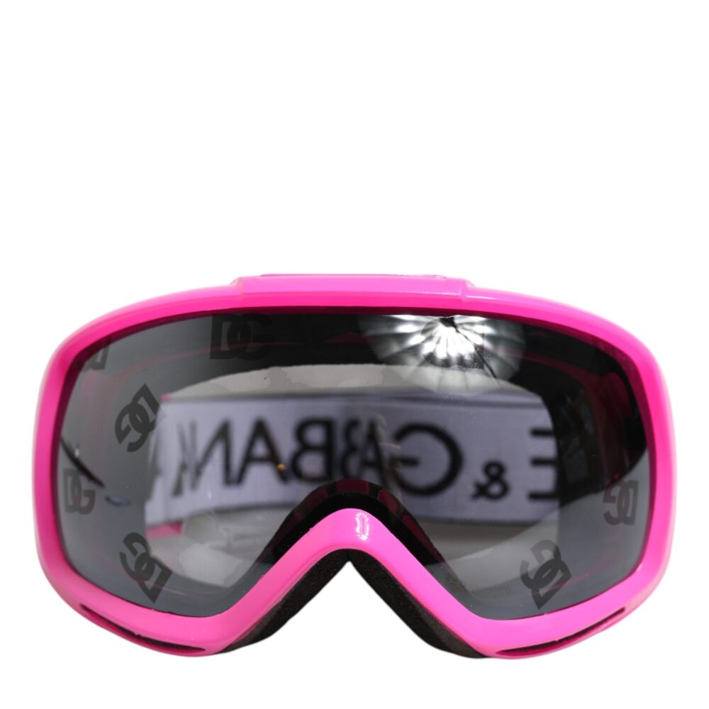 Fuchsia Pink Logo Ski Goggles DG6182 Mask Sunglasses