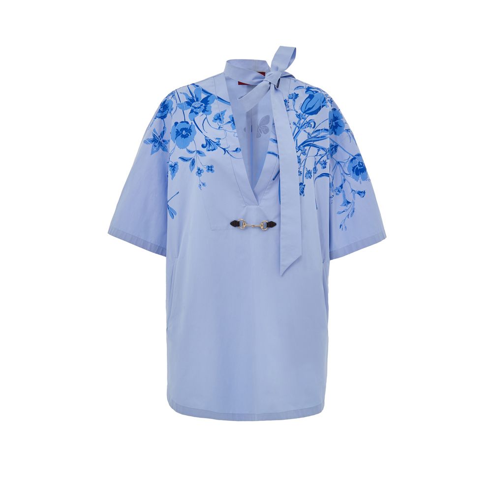 Blue Cotton Shirt