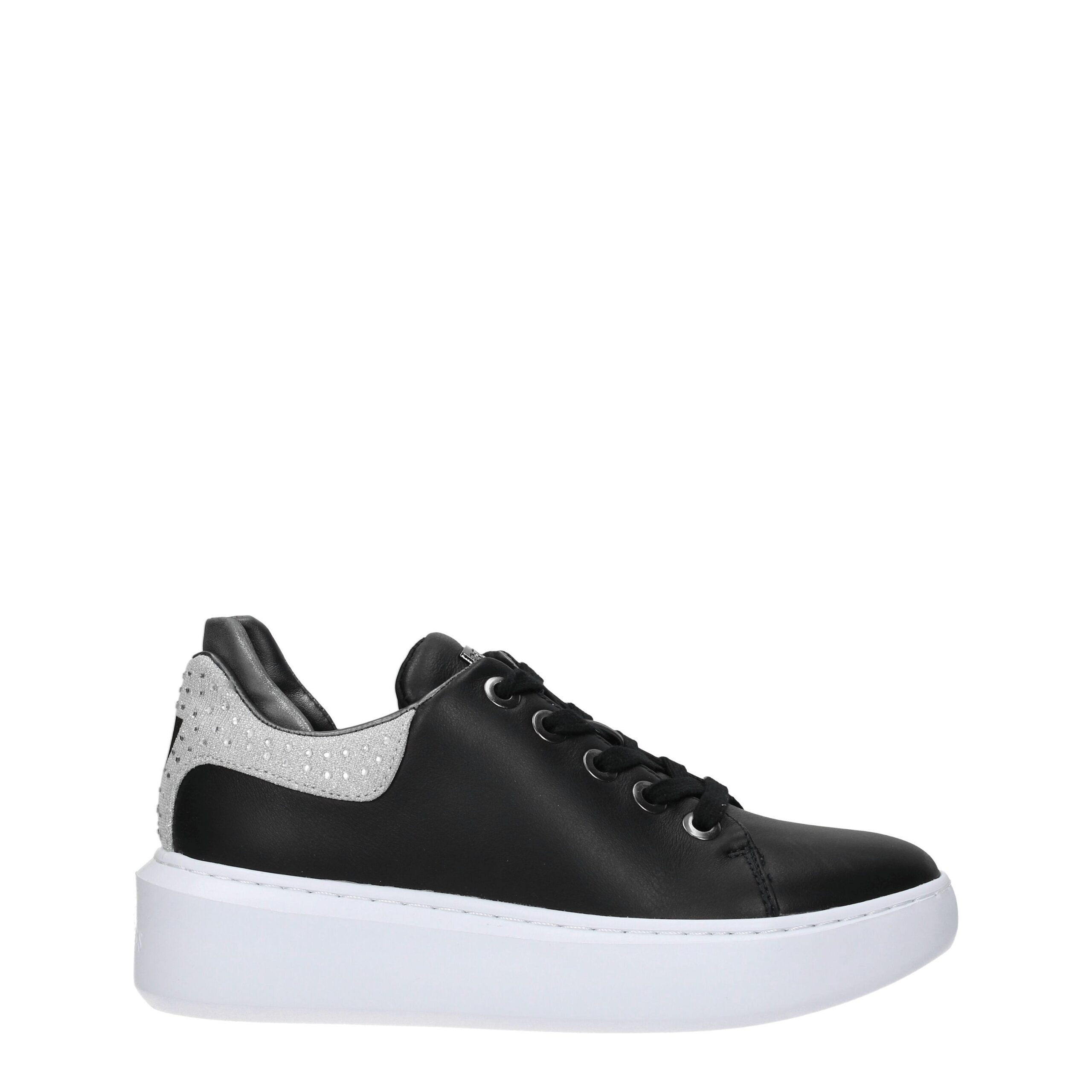 Black Polyethylene Sneakers